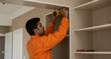 Elite Maintenance-service-Handyman-Fixing-Shelves